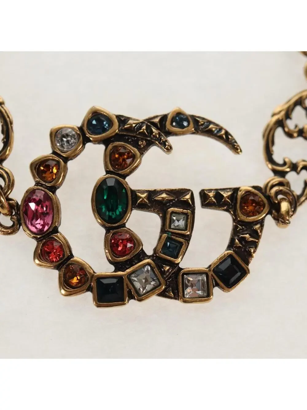 Gucci Gg Marmont Bracelet Metal Gold #360884G59B